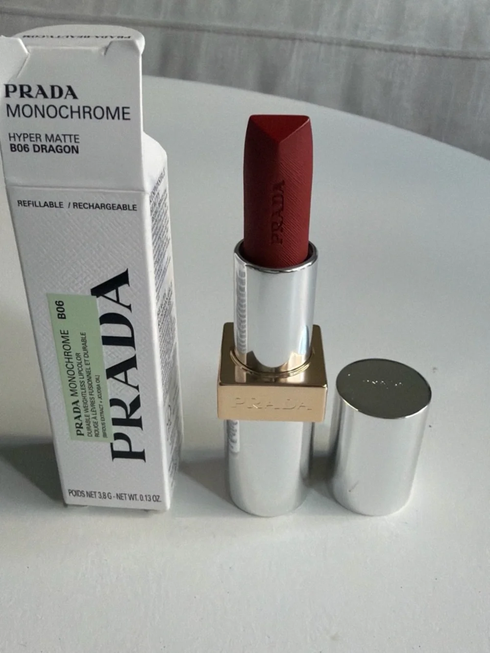 Prada Monochrome Hyper Matte Lipstick